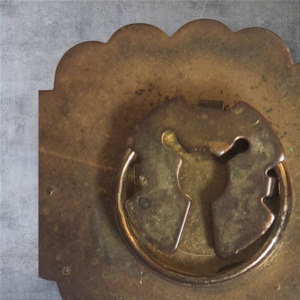 Antique Gold Button Cover - Picture 3 of 4